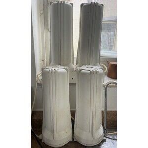 Countertop 4 Stage Home Drinking Water Filter w/ Carbon Filtration - White USED